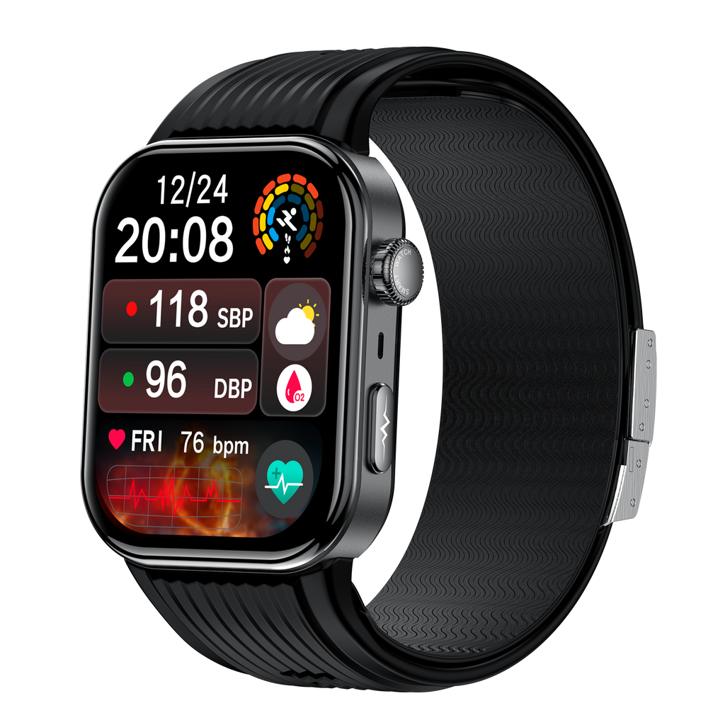 Smartwatch S191 piezoelectric ceramic air pump ECG Lover's gift