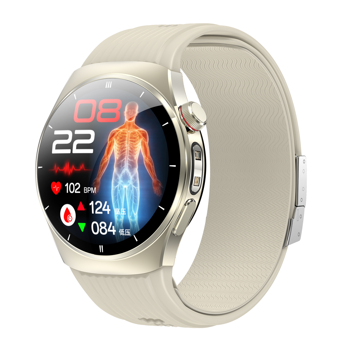 Smartwatch TK68 Air Pump Airbag bluetooth calling ECG SOS