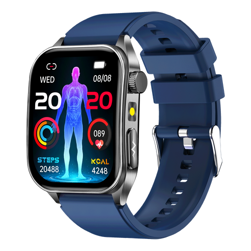 Smartwatch E810 ECG laser therapy Blood lipid blood oxygen uric acid body temperature monitoring