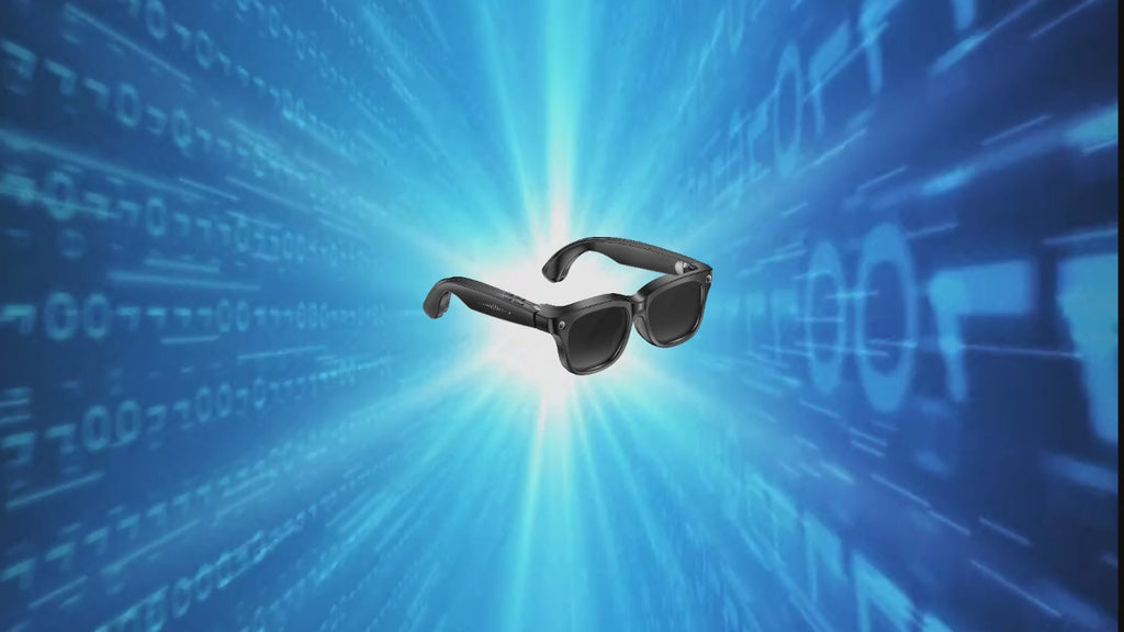 AI Smart glasses W711 Electrochromic lenses AI photo recognition translation video recording