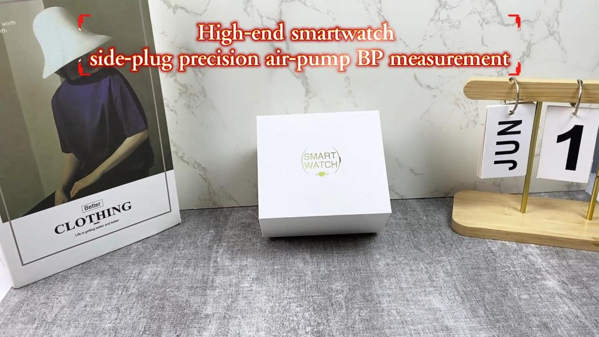 Smartwatch TK67 Air Pump Airbag bluetooth calling ECG SOS