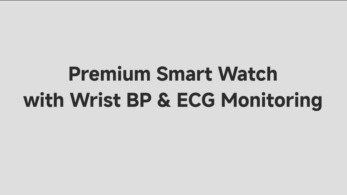 Smartwatch S191 piezoelectric ceramic air pump ECG Lover's gift