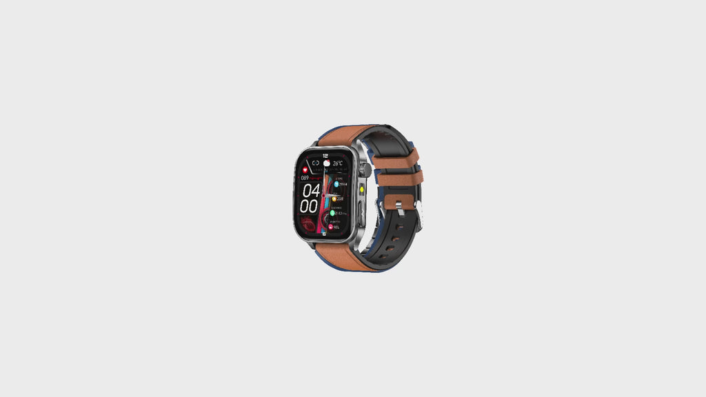 Smartwatch E810 ECG Blood lipid blood oxygen uric acid body temperature monitoring