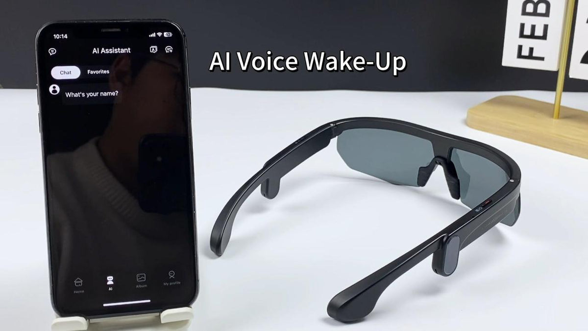 AI Smart glasses W640 sports glasses smart translation photography video recording noise reduction